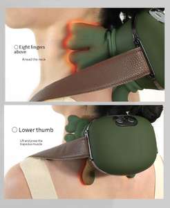 OEM N7 Motor tanpa sikat portabel, memijat getaran panas sentuhan nyata sangat tenang bahu Siaasoo pijat leher - Product Image 4