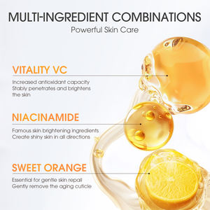 SKINEVER organik bitkisel yüz kremi <span class=keywords><strong>C</strong></span> vitamini tatlı portakal özü yapışkan olmayan nemlendirici parlatı<span class=keywords><strong>c</strong></span>ı cilt bakımı onarım kremi - Product Image 5