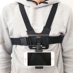 Soporte de Pecho 5 en 1 Ajustable con Clip Elástico Rápido para Teléfono y Cámara de Acción, Compatible con GoPro Hero 13, Insta360 X5, <span class=keywords><strong>DJI</strong></span> <span class=keywords><strong>Osmo</strong></span> <span class=keywords><strong>6</strong></span> - Product Image 1