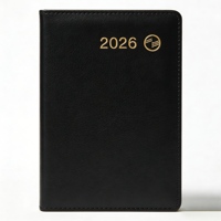Carnet A5 personnalisé en cuir PU avec dorure à chaud et gaufrage, ligné, pour planificateurs et journaux A5