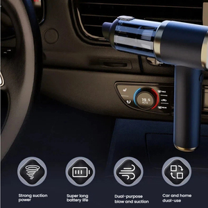 Aspirateur de voiture portable avec une forte aspiration de 8500 Pa, aspirateur à main sans fil, charge de type C, corps léger en ABS, CE ROHS - Product Image 4