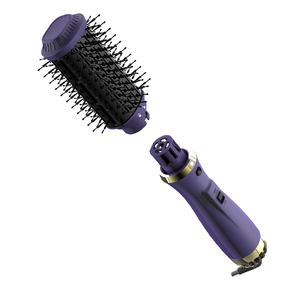 nuevo diseño 3 en 1 Cepillo de aire caliente un paso reventón secador de pelo cepillo Moldeador y desmontable de volumen para el - Product Image 6