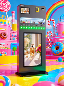 Smart Automatic 10 Bottles Support Standing <strong>Perfume</strong> Dispenser Spraying <strong>Vending</strong> <strong>Machine</strong> for Sale Multi-Payment Optional in Mall - Product Image 2