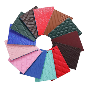 Fabricante <span class=keywords><strong>de</strong></span> Cuero Sintético Elástico Personalizado para Tapicería <span class=keywords><strong>de</strong></span> Automóviles, Cuero <span class=keywords><strong>de</strong></span> PVC Acolchado Repujado, Diseño <span class=keywords><strong>de</strong></span> Bordado, Textil para Automóviles y Hogar - Product Image 3