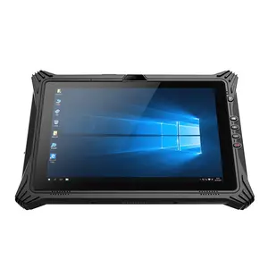 En ucuz HIDON fabrika sağlam tablet 10.1 inç win10 os I7 CPU 1920*1200 ekran NFC sağlam tablet 16 + 128GB pad