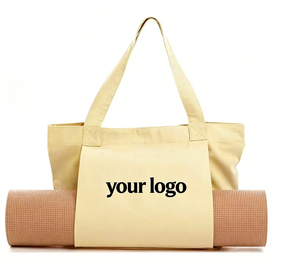 Sacs fourre-tout pliables personnalisés en toile 100 % avec motif dessin animé, parfaits pour le yoga, la sublimation à chaud et le shopping, grande capacité - Product Image 2