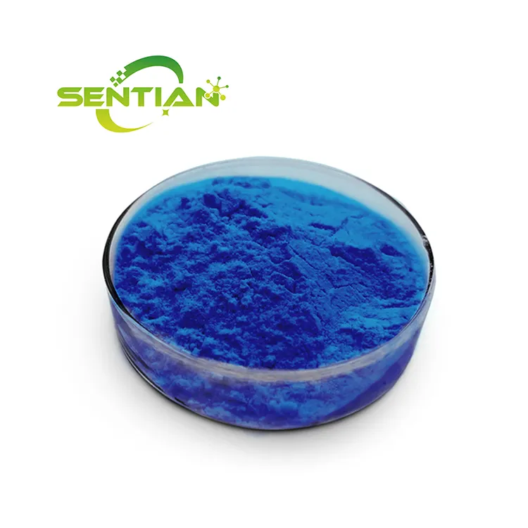 Provide OEM Private E18 Food Grade Spirulina Extract Phycocyanin Blue Spirulina Phycocyanin Powder