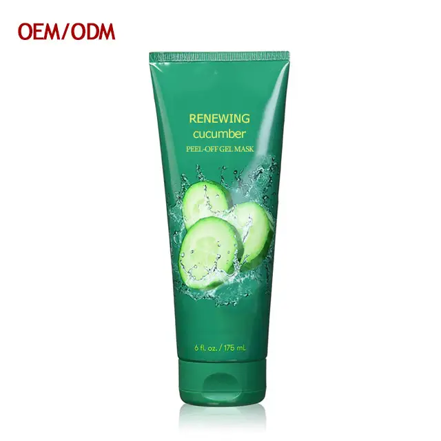 Komkommer Detox Modder Jelly Meeëter Verwijder Peel-Off Masker Repareren Verhelderende Vitamine B Kiwi Komkommer Gel Gezichtsmasker