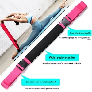 Banda de Resistencia para Yoga YX, Entrenamiento de Estiramiento, Ejercicio de Danza Horizontal, Polialgodón Elástico para Flexibilidad - Product Image 4