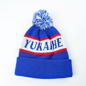 Tùy Chỉnh Dệt Kim Jacquard Mùa Đông <span class=keywords><strong>Bobble</strong></span> <span class=keywords><strong>Hat</strong></span> Thiết Kế Pom Pom Beanie Mũ Với Thêu Cá Nhân Logo Nhà Sản Xuất - Product Image 2