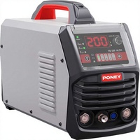 Machine à souder TIG AC/DC IGBT Inverter Easy pour l'acier inoxydable et l'aluminium TIG-200 ACDC