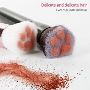 Brocha de Maquillaje Plana para Base Líquida, con Logotipo Personalizado, de Pelo Sintético, para Aplicación de Base en Crema - Product Image 4