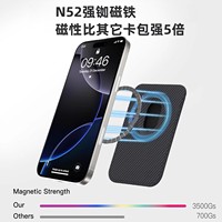 Tarjetero Impermeable de Moda, Compatible con Magnético, para iPhone, Samsung, Funda para Teléfono Móvil, Cartera Magnética