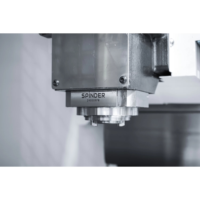 Centre d'usinage vertical CNC automatique haute précision et haute vitesse pour perçage et taraudage, 3 axes, avec un seul cône BT30, efficace