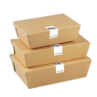 Máquina Automática de Alta Velocidad para Fabricar Cajas de Papel de Doble Carril, 400 Piezas/min, con Motor de Rodamiento y Engranaje para Contenedores de Comida para Llevar, Hamburguesas y Papas Fritas