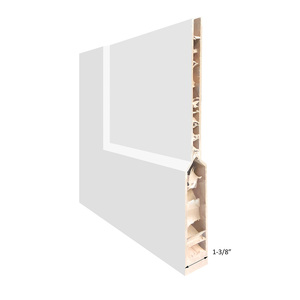 24 "x 80" bi gấp cửa tủ quần áo Lõi Rỗng trắng sơn gỗ bi gấp cửa - Product Image 3