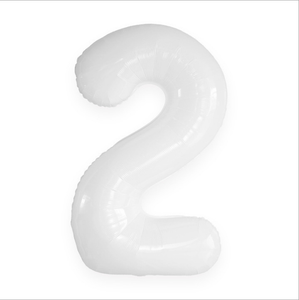 Ballons de décoration d'anniversaire en <span class=keywords><strong>film</strong></span> d'aluminium à petit numéro de style américain de 16 pouces - Product Image 3