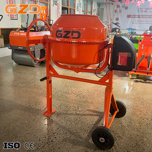Mezcladora de Concreto Eléctrica Portátil GZD Mini de 180L, Mezcladora de Cemento Pequeña de <span class=keywords><strong>180</strong></span> <span class=keywords><strong>Litros</strong></span> para Construcción - Product Image 1