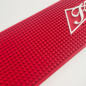 Customizable Silicone PVC Bar Mat Rubber Beer Spill Pad <b>Pub</b> Rail Mat Drip Tray Non Slip Counter Service Mat <b>Table</b> Mat - Product Image 6