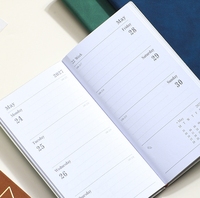 Agenda quotidien anglais 2027, planificateur 365 jours, carnet portable, journal, calendrier