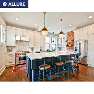 Allure casa moderna di lusso modulare curvo pronto <span class=keywords><strong>design</strong></span> da cucina compatti di lusso moderno - Product Image 2