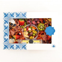Couvercle transparent jetable écologique Boîte à bento Polyvalent Enfants Déjeuner Petit déjeuner Dessert Snack Box Restauration Cosmétique Use-Paper