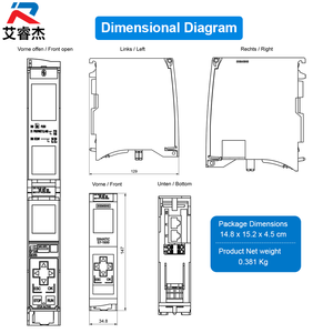 PLC รุ่นใหม่ S7-1500F ชุดประมวลผลกลาง 6ES7511-1FL03-0AB0 CPU 1511F-1 PN ตัวควบคุม PLC SIMATIC 6es7 511-1fl03-0ab0 - Product Image 2