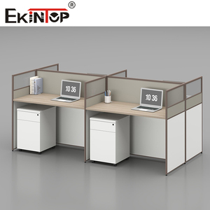 Ekintop bền hiện đại <span class=keywords><strong>Modular</strong></span> bàn làm việc bằng gỗ với 3-năm bảo hành-điều hành nội thất văn phòng - Product Image 6