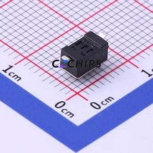 TS-1101S-B-A-B-B-A Tactile Switch SMD,6x3.5mm Switch Single Pole Single Throw Rectangle Button 1.68N Vertical Mount - Product Image 2