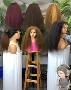 วิกผม FH แบบมีสายรัดซ่อนสี 4C สำหรับผมเด็ก วิกผมแท้แบบไม่ต้องใช้กาว 360 องศา ผมตรงแบบหยิกธรรมชาติ พร้อมเชือกผูก - Product Image 3