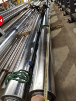Tige creuse chromée de précision pour vérins hydrauliques robustes
