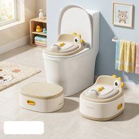 Siège de toilette d'apprentissage 3-en-1 pour bébé - Chaise de toilette portable pour nourrissons et tout-petits garçons et filles dès 6 mois