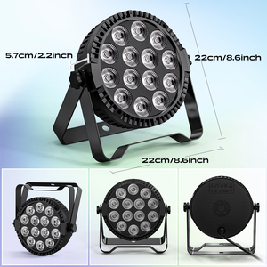 Đèn Sân Khấu 14LED RGBW Đèn Sân Khấu 4 Trong 1 <span class=keywords><strong>DMX</strong></span> Trộn Màu Cho Tiệc DJ Disco Show Với Ứng Dụng Điều Khiển - Product Image 4