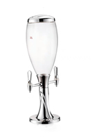 Distributeur portable de vin et de bière pression en plastique de haute qualité avec robinet, refroidisseur de fût 3 litres pour les fêtes