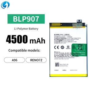 Перезаряжаемая литий-полимерная батарея для мобильного телефона BLP907 для OPPO A96 Reno 7Z 4500mAh 3,87 V - Product Image 2