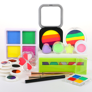 Personalizado 28 colores eléctrico <span class=keywords><strong>aura</strong></span> Hydra pastel húmedo cuerpo gráfico delineador de ojos proveedor neón pastel a granel <span class=keywords><strong>agua</strong></span> activada delineador de ojos paleta - Product Image 2