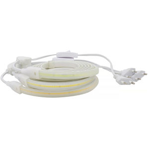 Bande <span class=keywords><strong>LED</strong></span> COB 220V décoration extérieure <span class=keywords><strong>étanche</strong></span> 288 Leds/M RA 80 haute luminosité 3000K 4000K 6000K <span class=keywords><strong>ruban</strong></span> Flexible FOB Light - Product Image 6