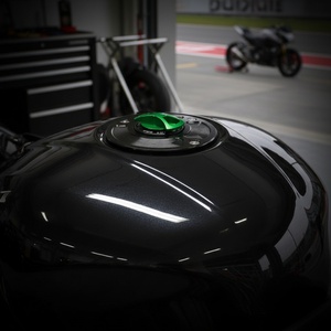 Bouchons de réservoir de carburant pour moto Lavitin Front en alliage d'aluminium de haute qualité à dégagement rapide pour ZX10R ZX6R ZX14 Z800 Z1000 Ninja1000 650 - Product Image 4