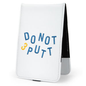 Libreta de Yardas de Golf con Bordado Personalizado OEM, Porta Tarjetas de Puntuación de Cuero PU Grabable - Product Image 1
