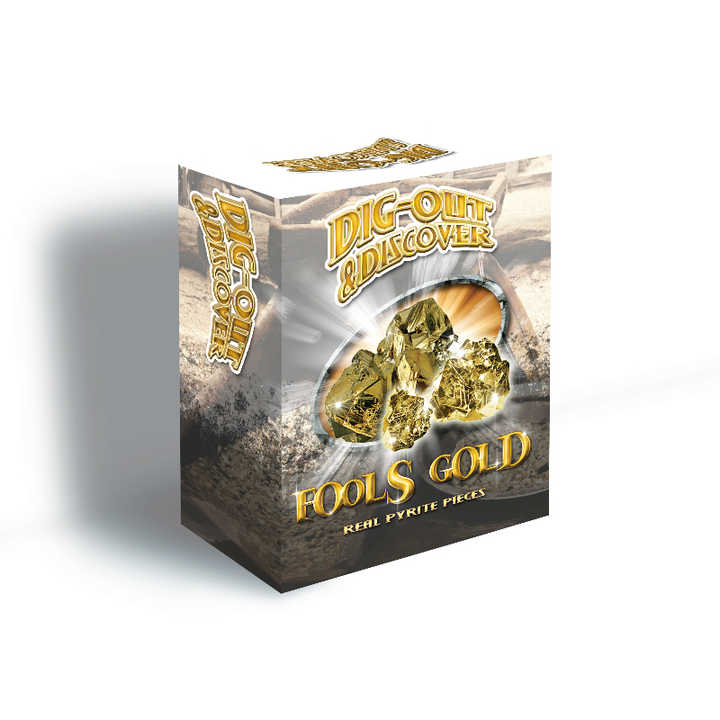 Kids Gold Dig Kit, Real Pyrite