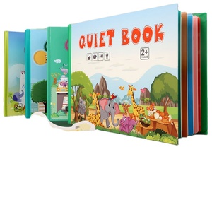 <span class=keywords><strong>Libro</strong></span> interattivo occupato per bambini apprendimento precoce presenta l'autismo sensoriale educativo giocattolo pasta adesivo libri tranquilli per sensoriali - Product Image 1