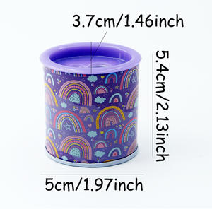 <span class=keywords><strong>Taille</strong></span>-<span class=keywords><strong>crayon</strong></span> Soododo à double compartiment en <span class=keywords><strong>fer</strong></span> et plastique, facile à rouler, durable, facile à utiliser, motifs variés et charmants - Product Image 5