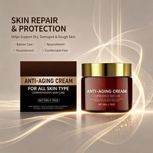 Crema Facial Antienvejecimiento con 50g de Vitamina C y Ácido Hialurónico para Adultos - Hidratante, Iluminadora, Reparadora de la Barrera Cutánea para Mujeres, Todo Tipo de Piel - Product Image 3