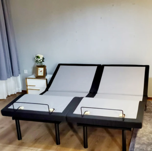 Base de Cama Ajustable Premium <span class=keywords><strong>Flex</strong></span> con Control Remoto Inalámbrico de Gravedad Cero, Fácil de Ensamblar, con 4 Puertos USB - Product Image 1