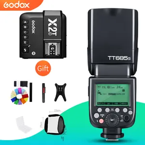 Godox TT685S 2.4G HSS TTL GN60 Flash Speedlite + X2T-S Trigger trasmettitore Kit per A58 A7RII A7II A99 A9 A7R A6300