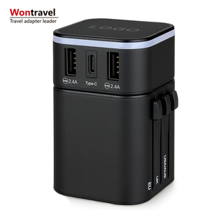 Nouvelle arrivée voyage universel <span class=keywords><strong>USB</strong></span> chargeur rapide prise multiprise Type <span class=keywords><strong>C</strong></span> <span class=keywords><strong>adaptateur</strong></span> <span class=keywords><strong>adaptateur</strong></span> <span class=keywords><strong>secteur</strong></span> - Product Image 1
