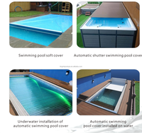 Motorisierte Schwimmbadabdeckung vom chinesischen Poolhersteller – Direkt ab Werk