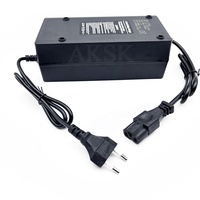 Chargeur de batterie Citycoco Alimentation 60V 5A Scooter électrique Norme UE/US/UK/AU Chargeur d'alimentation pour scooter électrique Harley