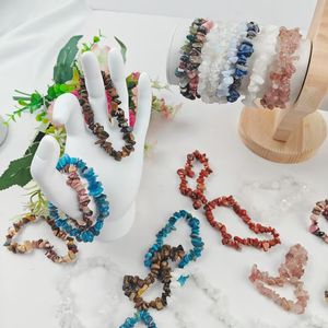 Bracelet en cristal naturel de quartz rose, œil de tigre, matériaux mixtes, <span class=keywords><strong>gravier</strong></span> de cristal, fluorite pour la décoration intérieure - Product Image 3