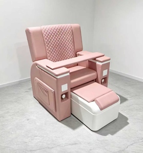 Fauteuil multifonctionnel pour manucure, pédicure, soins des cils et esthétique, avec fonction bain de pieds et massage du dos - Product Image 1
